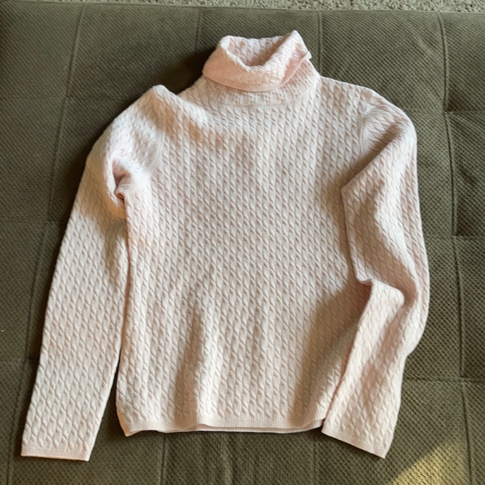 Pink cashmere sweater